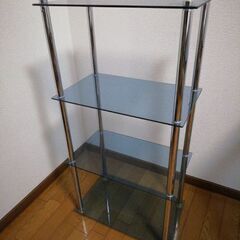 ガラス４段ラック