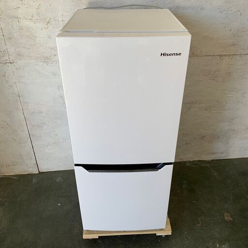 【Hisense】ハイセンス 2ドア冷凍冷蔵庫 容量130L 冷凍室46L 冷蔵室84L HR-D1302 2020年製