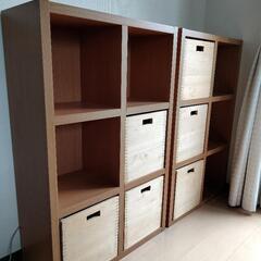 しっかりした棚　本棚にも