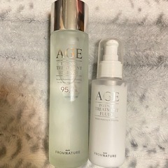 (広島市内)フロムネイチャー AGE化粧水、乳液