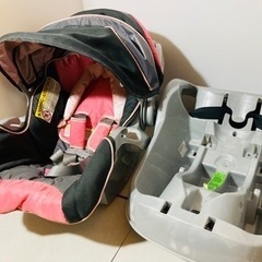 グレコ　GRACO ベビーシート&ベースのセット！ トラベルシス...