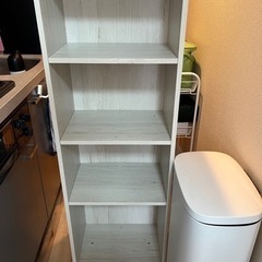 【美品】ホワイト棚【無料】