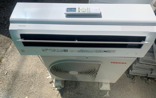エアコン2021年　東芝エアコン　6畳　工事可‼️中古
