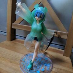 リゼロ　レム　ラム　レインコートフィギュアの画像