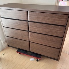 4段完成品　チェスト(焦げ茶)