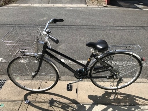 普通自転車　アルミフレーム　TRAD LINE LEDオートライト　6段変速