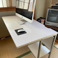 【取引決定】収納ラック付きPCデスク