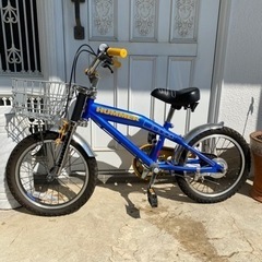 お話し中　子ども自転車　16インチ