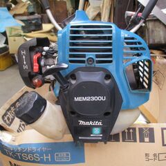 中古品　マキタ　草刈機　MEM2300U 草刈り機　エンジン　作動しますの画像