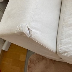 無印良品　ソファー　三人がけの画像
