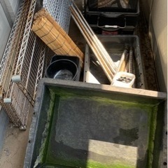 【メダカ飼育用品】まとめて差し上げます‼️