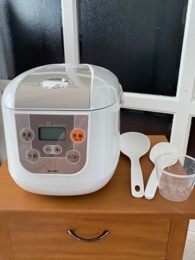 1年前に購入新品炊飯器です