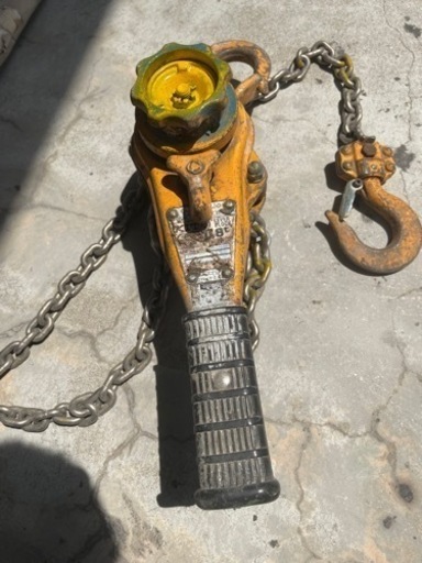 レバーブロック　チェーンブロック　0.8t