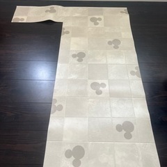 タイル調ミッキー柄フリーカットシート（端切れ）の画像
