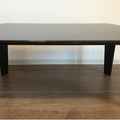 折りたたみテーブル　ブラック