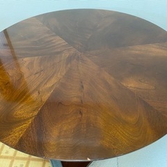 受け渡し者決定　丸テーブル　ダイニングテーブル　アンティークの画像