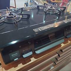 Rinnai／リンナイ　都市ガス用ガステーブル／ガスコンロ　2020年製　右強火　RTE640BK2R　リサイクルショップ札幌　買取本舗　西野店の画像