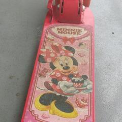【お値下げしました】中古品  ミニーキックスクーターの画像