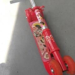 【お値下げしました】中古品  ミニーキックスクーターの画像