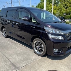 値下したトヨタ20系ヴェルファイア ハイブリッド4WDサンルーフ付き2年車検付きの画像