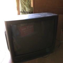 ブラウン管テレビ　