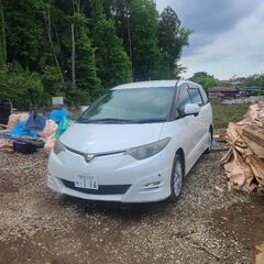 平成18年式エスティマ！車検付き来年の３月まで！　3.5cc！　4WD！の画像