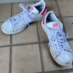 adidas スタンスミス スニーカー25cm　ピンクの画像