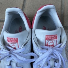 adidas スタンスミス スニーカー25cm　ピンクの画像