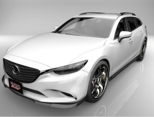 【新品】アテンザワゴン　エアロパーツ　3点セット