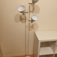 ☆美品・LED電球付☆ オーム電機フロアスタンド