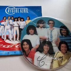 クリスタルキング　コカ・コーラ非売品シングルレコード