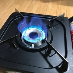 カセットコンロ　箱付き　作動確認済みの画像