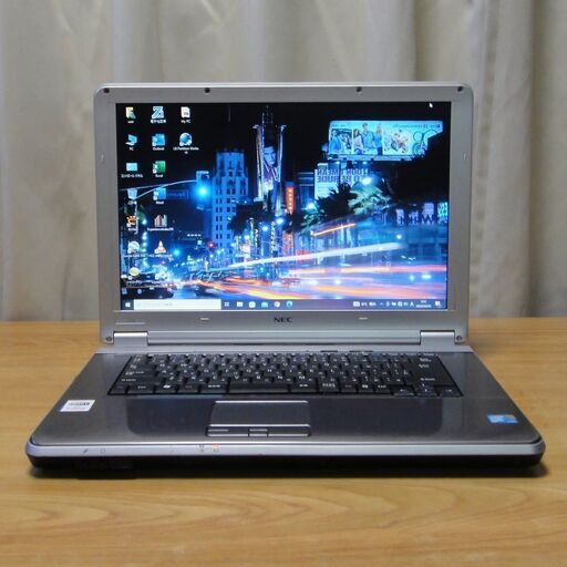 ご購入頂きました。美品 高速ノートPC 15.6インチ「NEC PC-VY25AEZ78」Core 2 Duo メモリー4GB SSD 240GB（新品） Win10 pro Office 2019 pro 搭載 DVD-RW WiFi装備。