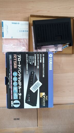 YAMAHA ブロードバンドVoIPルータ RT58i(その1)