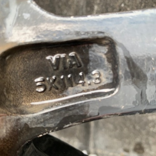 断捨離中！　19inアルミホイール　VERTEC VRS