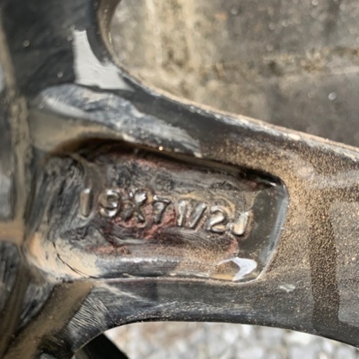 断捨離中！　19inアルミホイール　VERTEC VRS