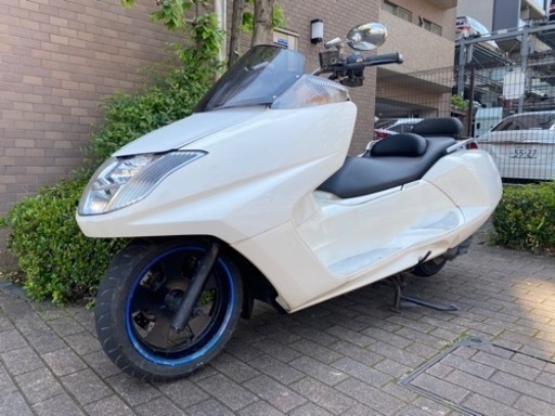 YAMAHAヤマハMAXAMマグザム（CP250）SG 17J白オールペイント乗って帰れます