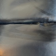 ソファー　黒　二人座り　引越しのためあげますの画像