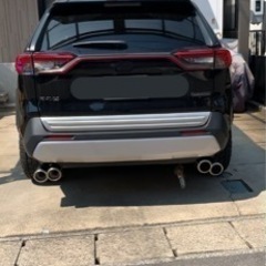rav4 ワンオフマフラー 4本だし