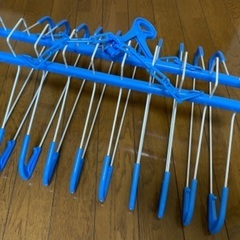 10連 洗濯ハンガー