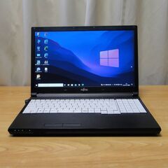 美品・高速・高性能ノートPC 15.6インチ「富士通 LIFEB...