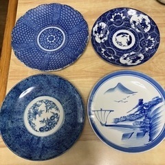 骨董品　和物　平皿　レトロ