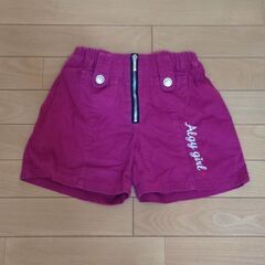 キッズ　ショートパンツ　ALGY  XS(140)