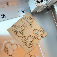 はじめてのレーザーカッターの画像