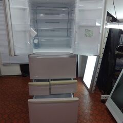 ID 020559 　冷蔵庫　6ドア　東芝　481L　２０１４年製　GR-G48FS(P) 東芝 冷蔵庫 GR-G48FS(P) 481L 2014年製 家電 Ma035 - メルカリ