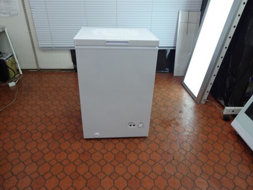 ID  008955　冷凍庫上開き　アイリスオーヤマ　100L　キズ有　２０２０年製　PF-A100TD