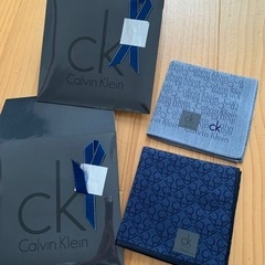 他サイトにて売り切れ　カルバンクライン 新品未使用ハンカチセット