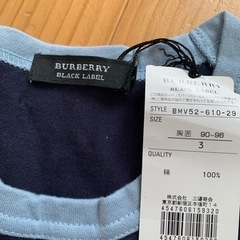 BURBERRY BLACK LABEL 新品未使用 半袖シャツの画像