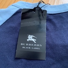 BURBERRY BLACK LABEL 新品未使用 半袖シャツの画像