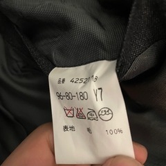 メンズ　スーツ上下①の画像